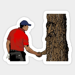 Woods Meets Wood Sticker